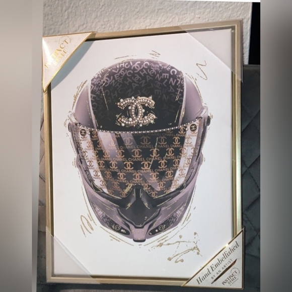 CHANEL FRAMED CANVAS - Picture 3 of 5